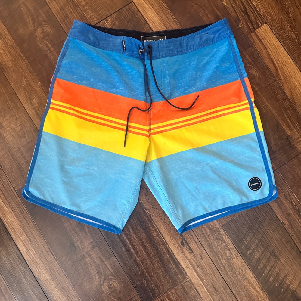 O'Neill Blue striped Board Shorts